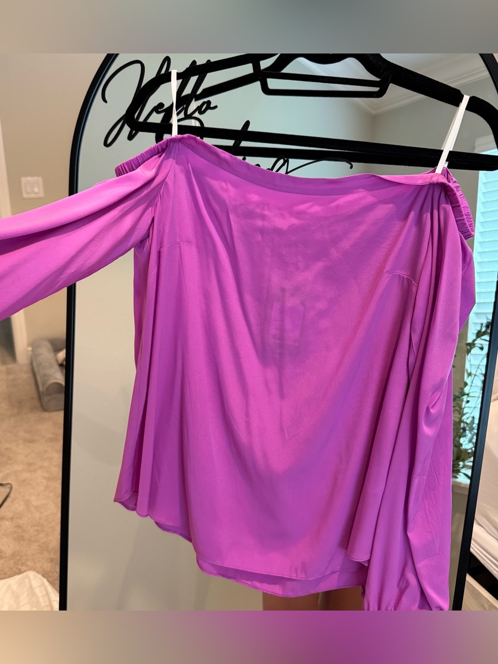 Lilly Pulitzer Amethyst Off-Shoulder Top